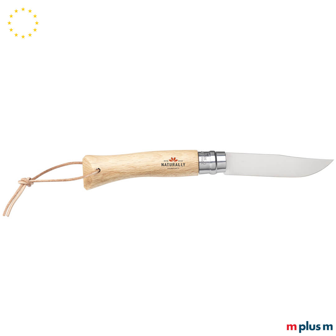 Opinel Taschenmesser No 7 mit Logo – hochwertiges Messer aus nachhaltigem Holz