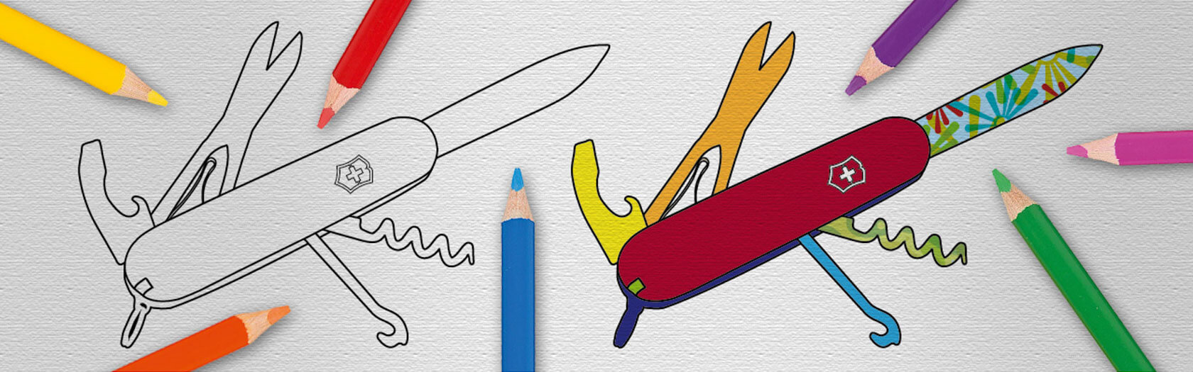 'My First Victorinox' Schweizer Taschenmesser für Kinder - Banner 