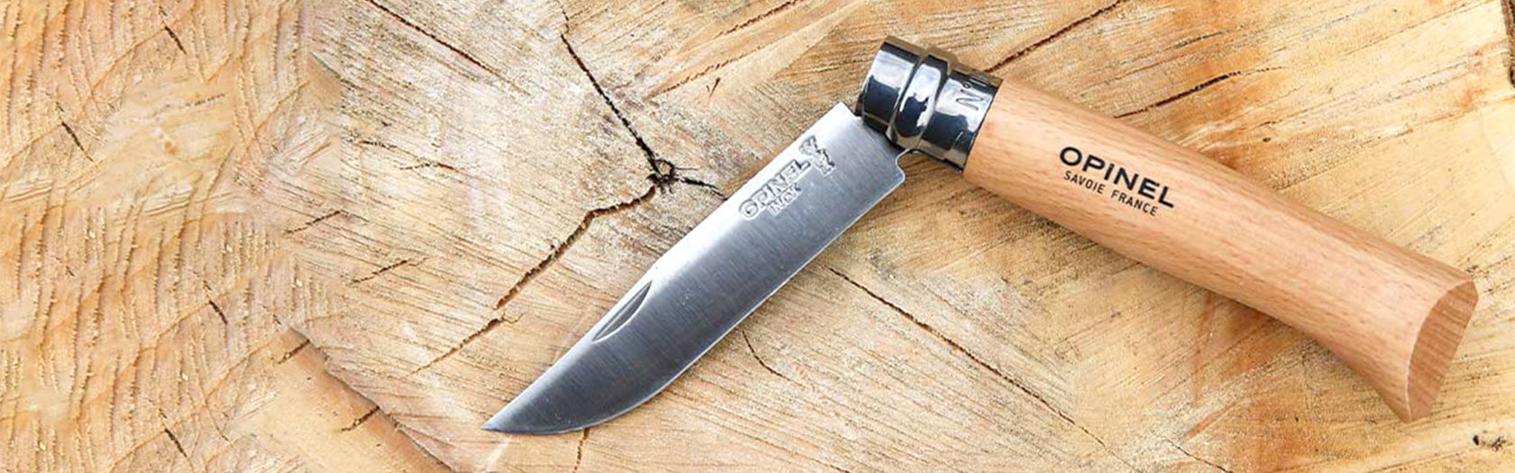 Opinel Sandvik No 08 Taschenmesser - Banner 