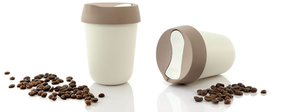 'Cappuccino' Coffee To Go Thermobecher - Banner 
