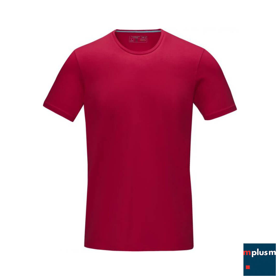 T-Shirt mit Rundhalsausschnitt für Herren mit Logo bedrucken