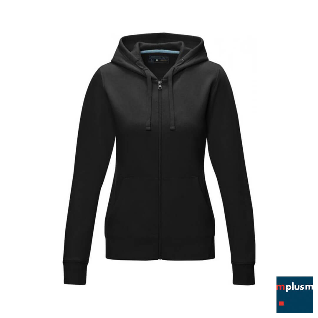 Schwarzer Pullover mit Kapuze als Employer Branding