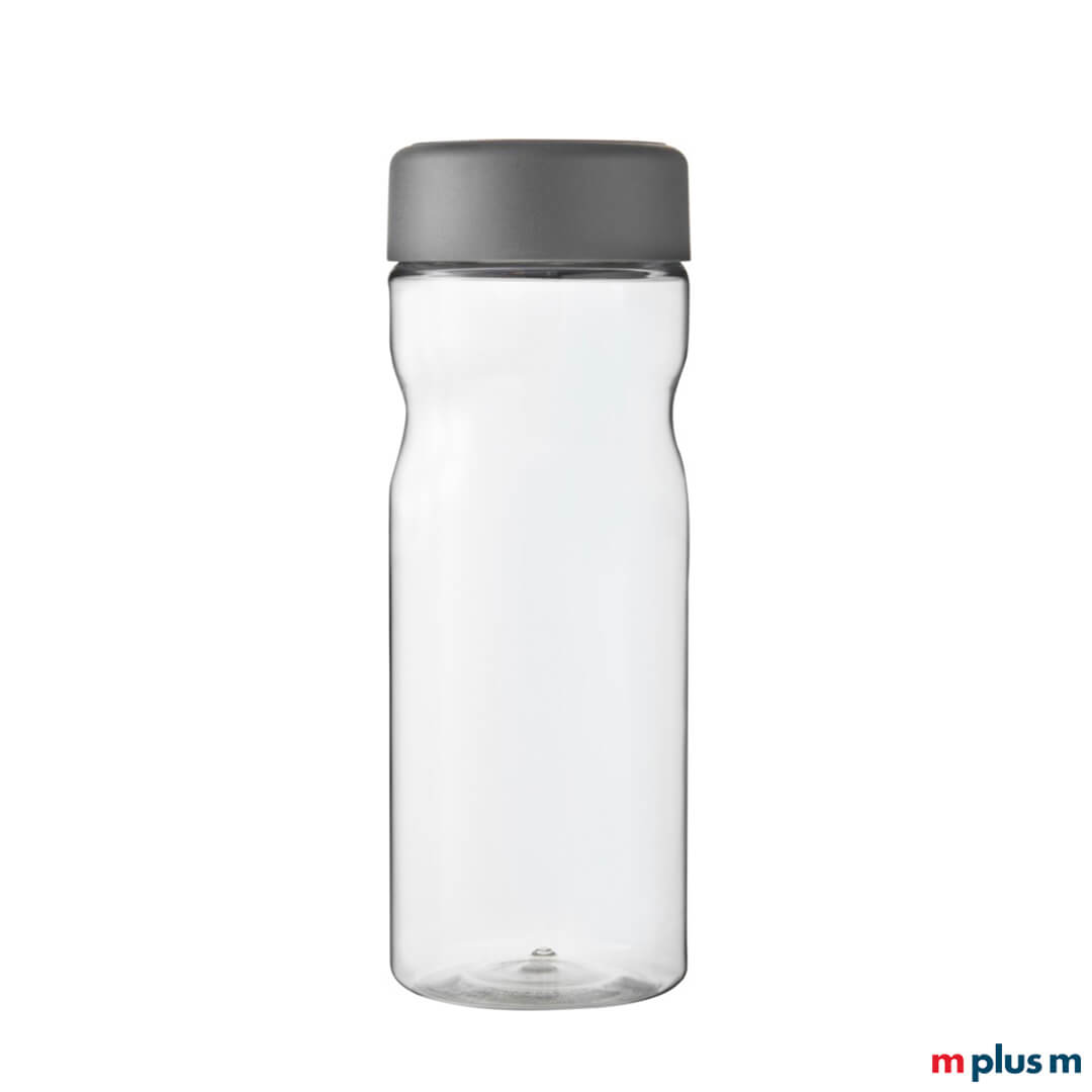 Graue Sportflasche mit Ihrem Logo bedrucken