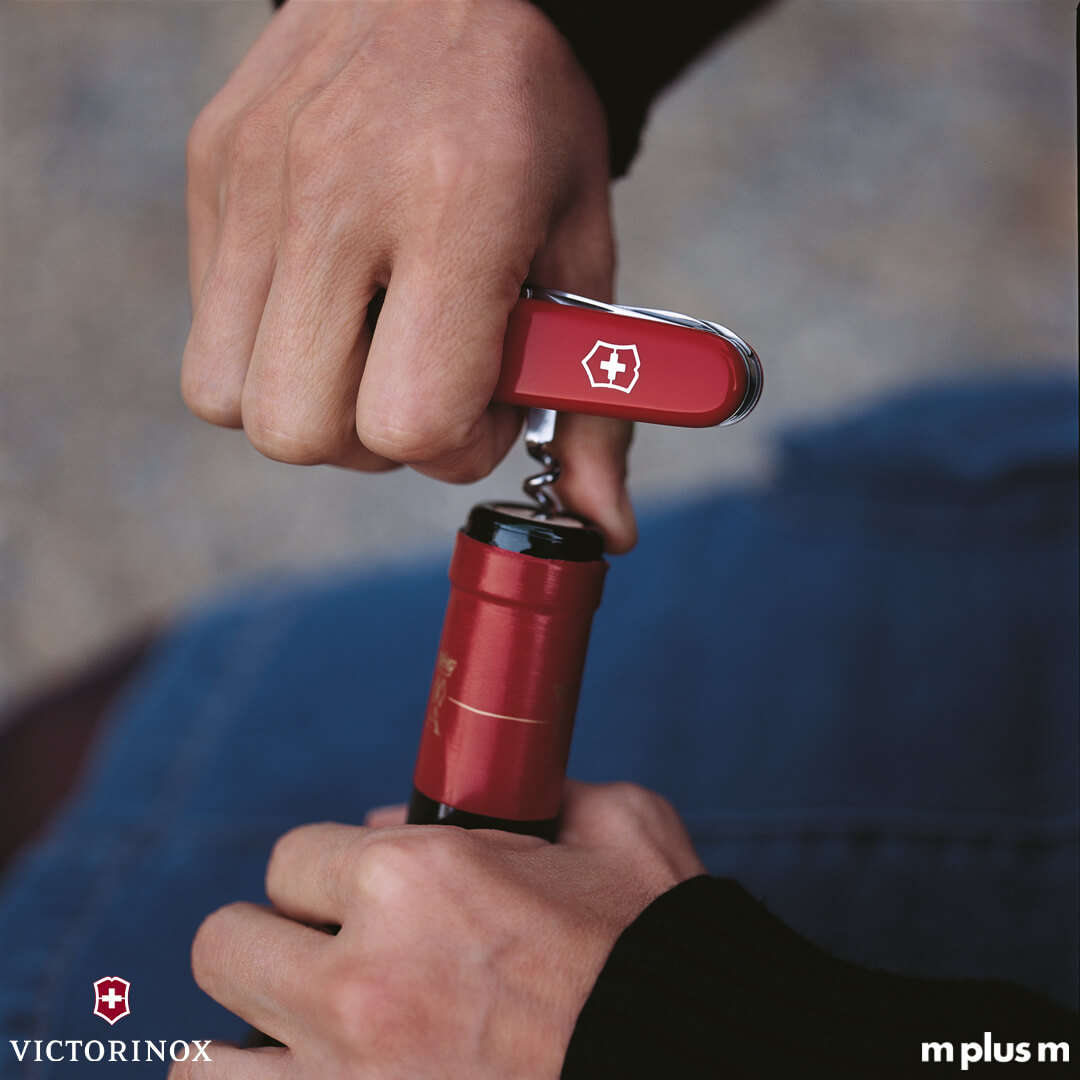 Der Korkenzieher am Victorinox Huntsman Taschenmesser