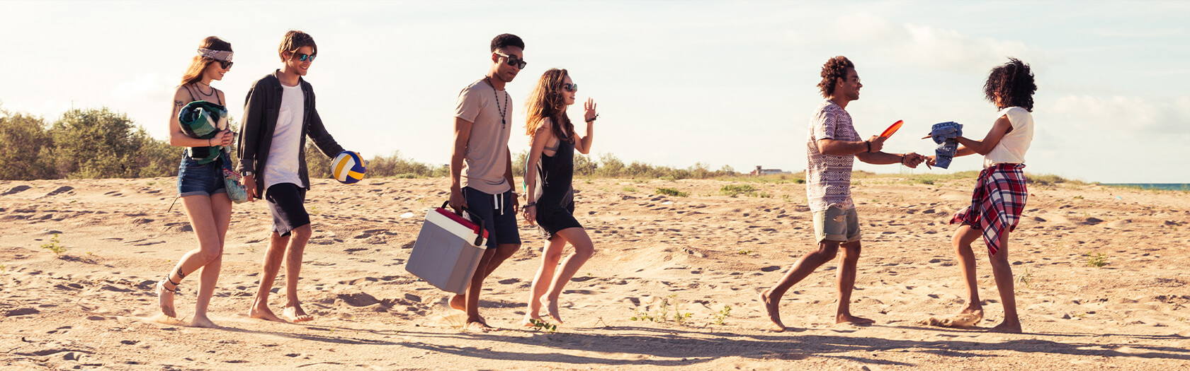 'Beach' Sonnenbrille - Banner 