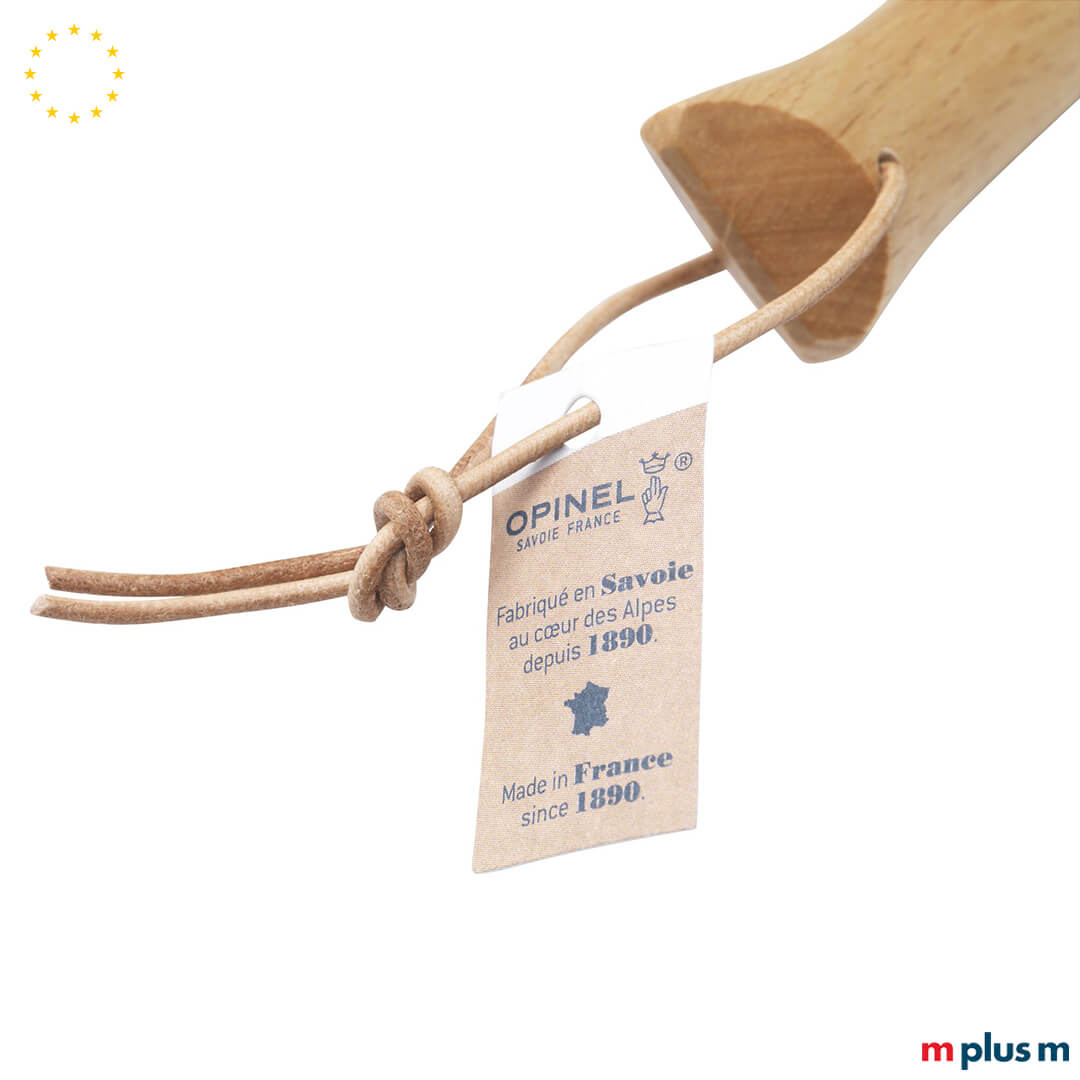 Französisches Opinel No 7 mit Logo – Taschenmesser aus nachhaltiger Produktion