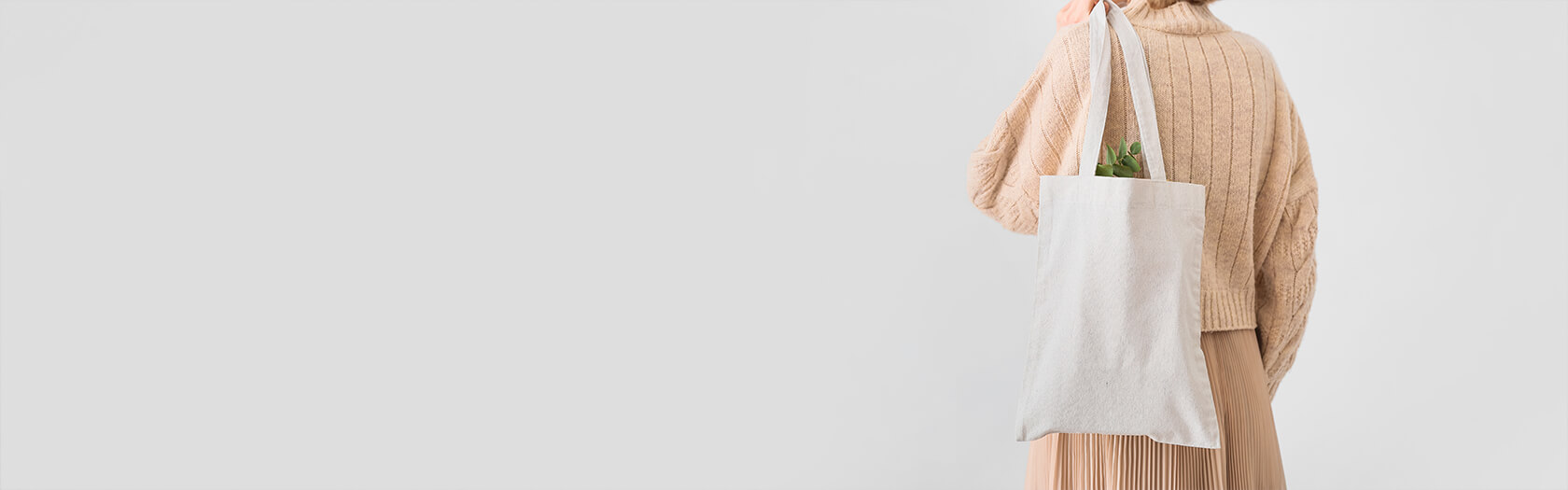 'Caro 100' OEKO-TEX Baumwolltasche - Banner 