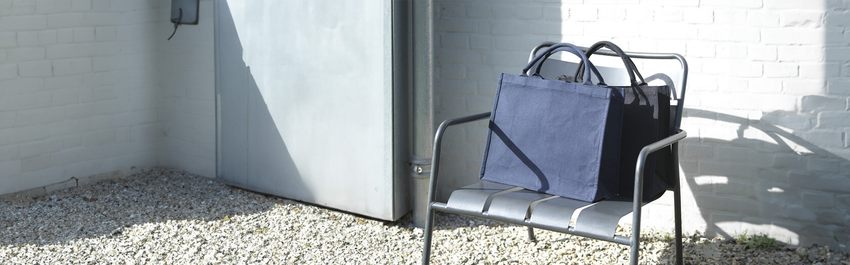 'Ella' Recycling Stoff Shopper - Banner 